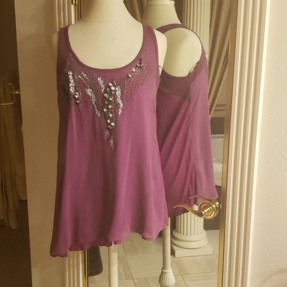 Miss me raspberry top